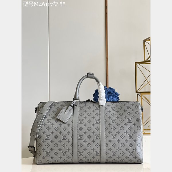 Replica Louis Vuitton Keepall Bandouliere 35 Bag M22573 Blue Fake