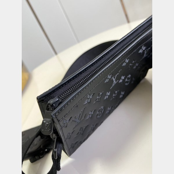 Replica Louis Vuitton Gaston Wearable Wallet In Damier Graphite