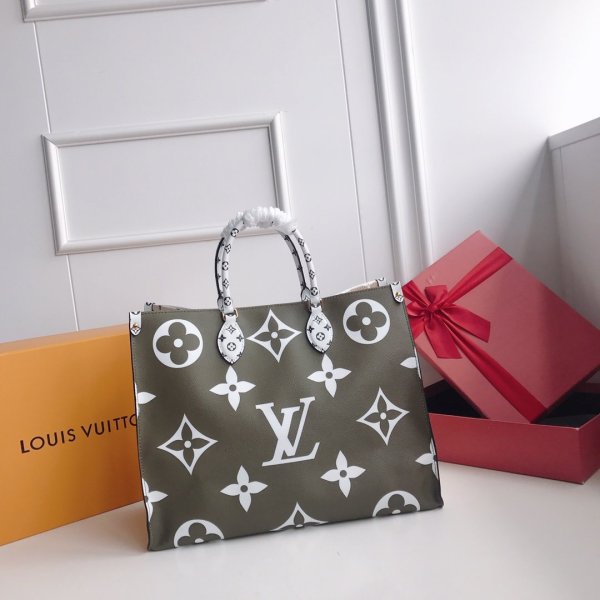 Replica Louis Vuitton M40614 Lockit GM Tote Bag Monogram Canvas