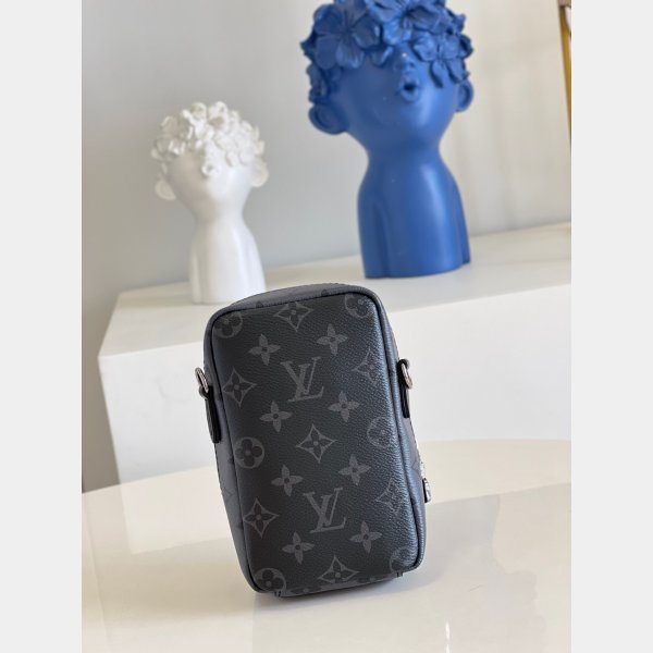 Shop Louis Vuitton MONOGRAM Flap Double Phone Pouch (M81005) by